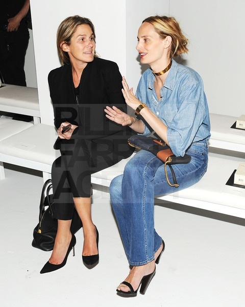 CALVIN KLEIN Collection - Women's Spring 2012 Runway Show - FRONT OF HOUSE PT2