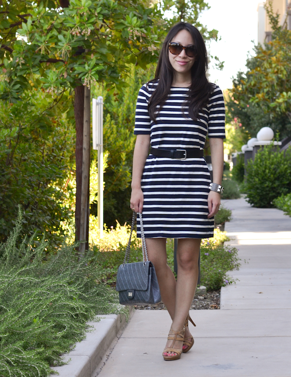 gap striped dress