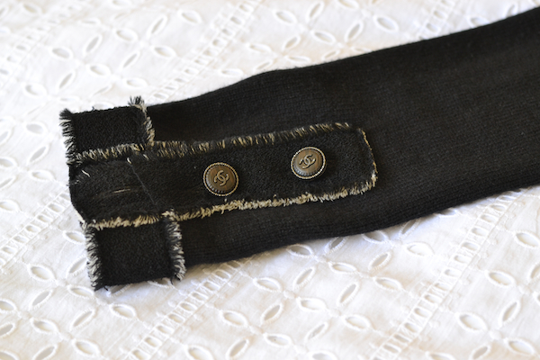 Chanel cardigan eyelet