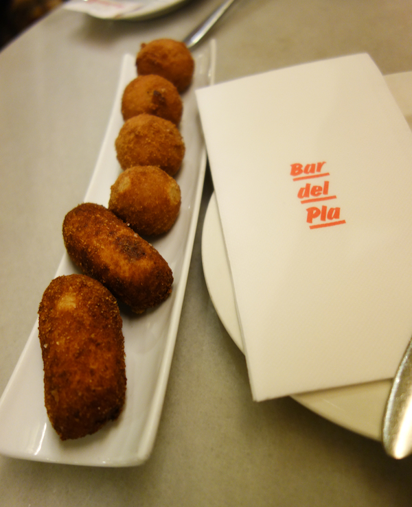 Bar del PLA croquettes
