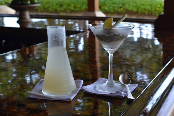 Amankila welcome drink
