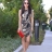 Diane von Furstenberg Feather Dress